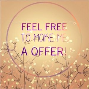 Reasonable offers welcome!!